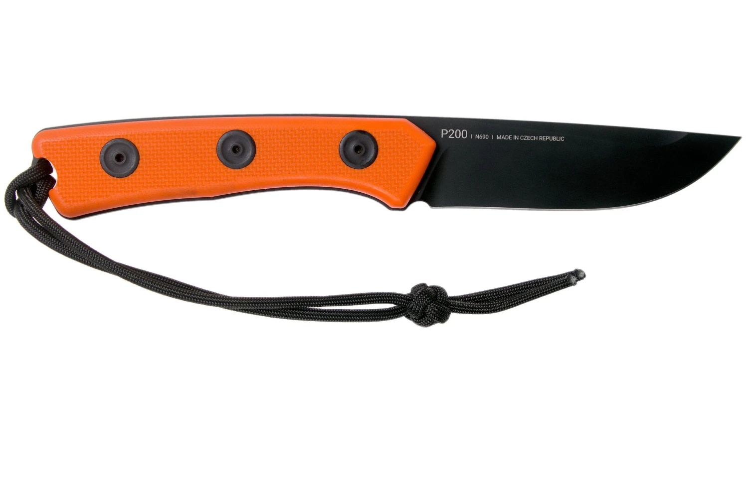 ANV P200, N690, DLC, Orange G10, Kydex, P200-018, Couteau De Survie – Image 2