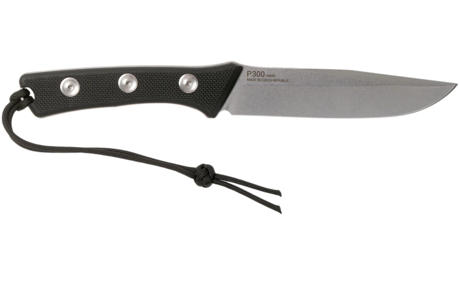 ANV P300 N690, Black G10 P300-014, Black Kydex Sheath, Couteau De Survie – Image 2