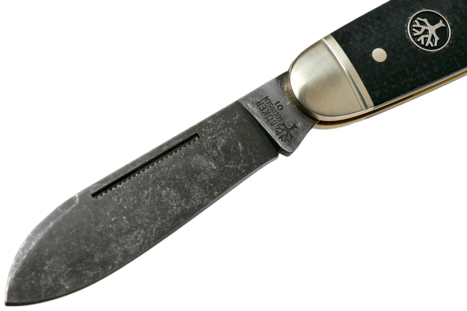 Böker Club Knife Jute Micarta 114909 Couteau De Poche – Image 3