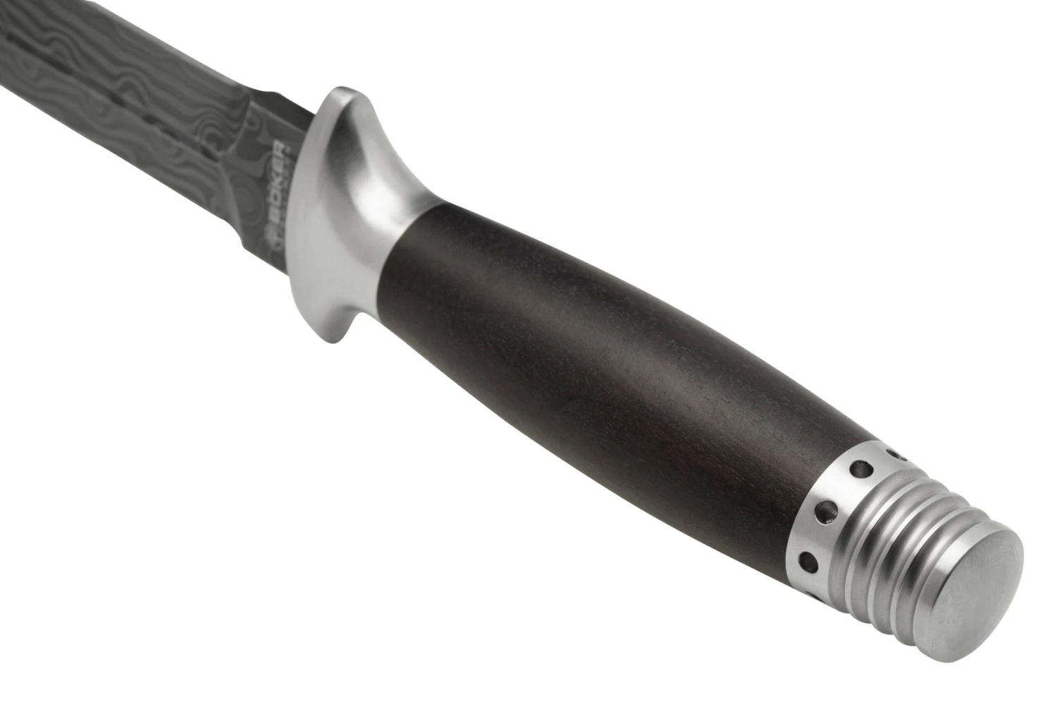 Böker Manufaktur MG-42 Dague, Chad Nichols Damast, 121506DAM Couteau Fixe â Image 4