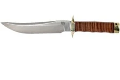 Bark River MACV-SOG Recondo Bowie CPM-154, Stacked Leather