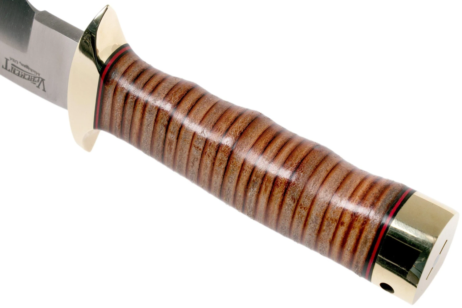 Bark River MACV-SOG Recondo Bowie CPM-154, Stacked Leather – Image 4