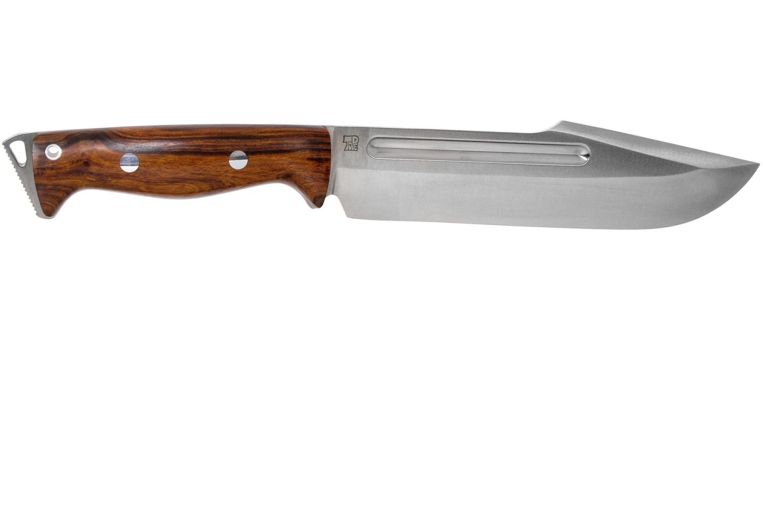 Bark River Bravo Tope Recon CPM 3V Desert Ironwood Rampless Couteau De Survie – Image 2