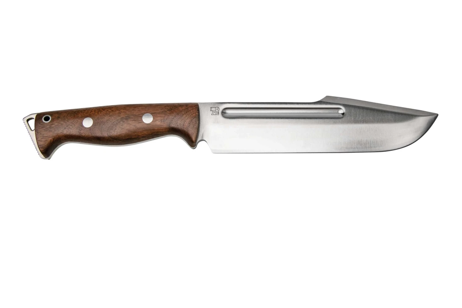 Bark River Bravo Tope Recon CPM 3V Walnut Burl Rampless Couteau De Survie – Image 2