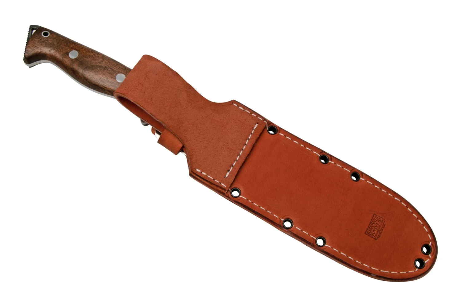 Bark River Bravo Tope Recon CPM 3V Walnut Burl Rampless Couteau De Survie – Image 7