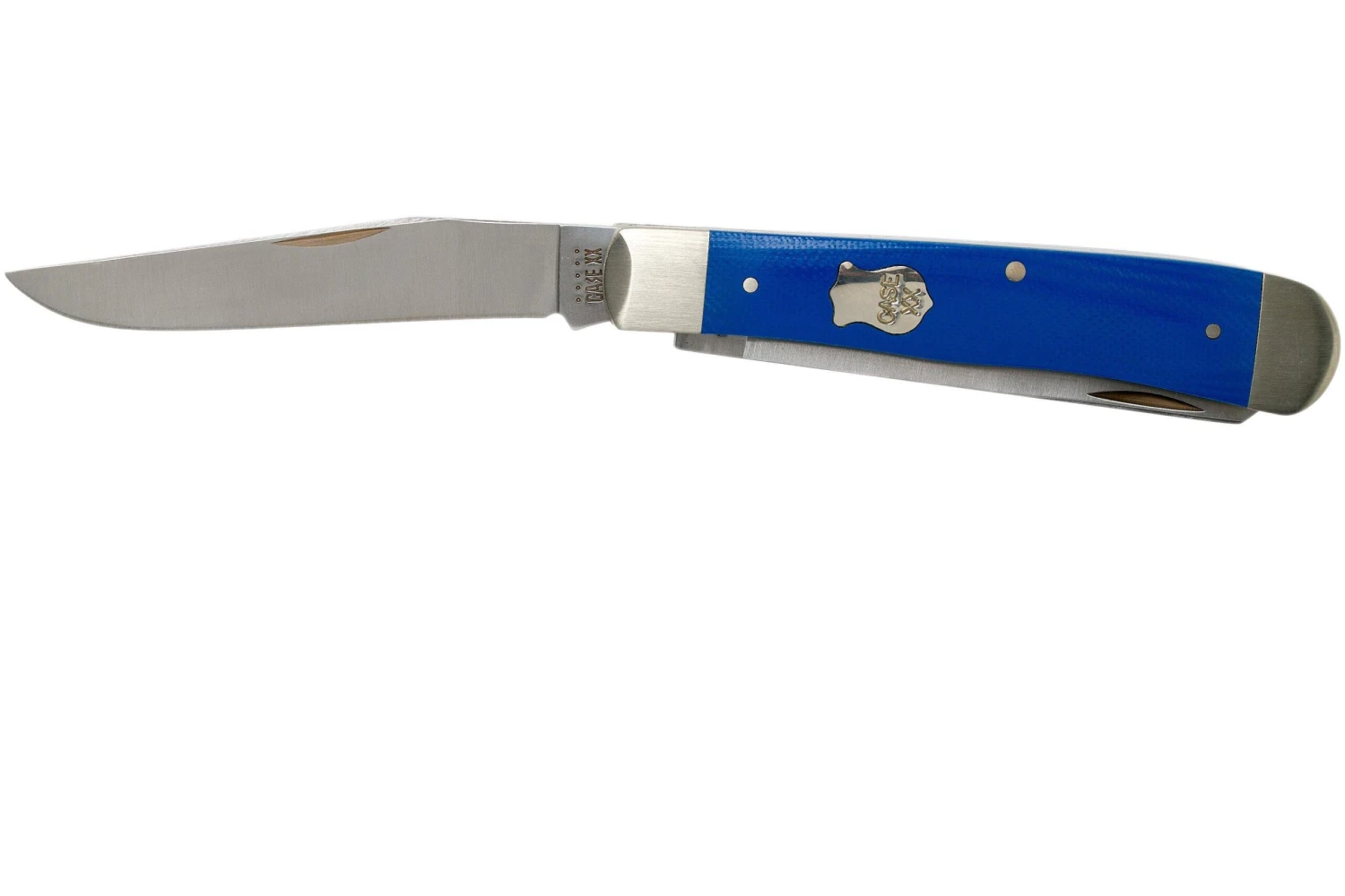 Case Trapper Blue G10 Smooth, 16740, 10254 SS Couteau De Poche – Image 3