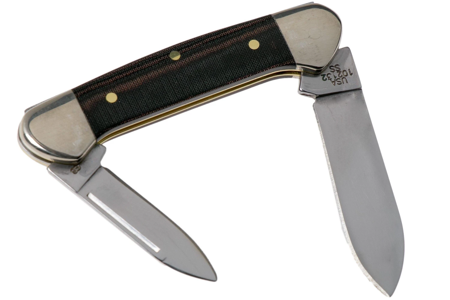 Case Baby Butterbean Red & Black Micarta, 27854, 102132 SS Couteau De Poche – Image 2