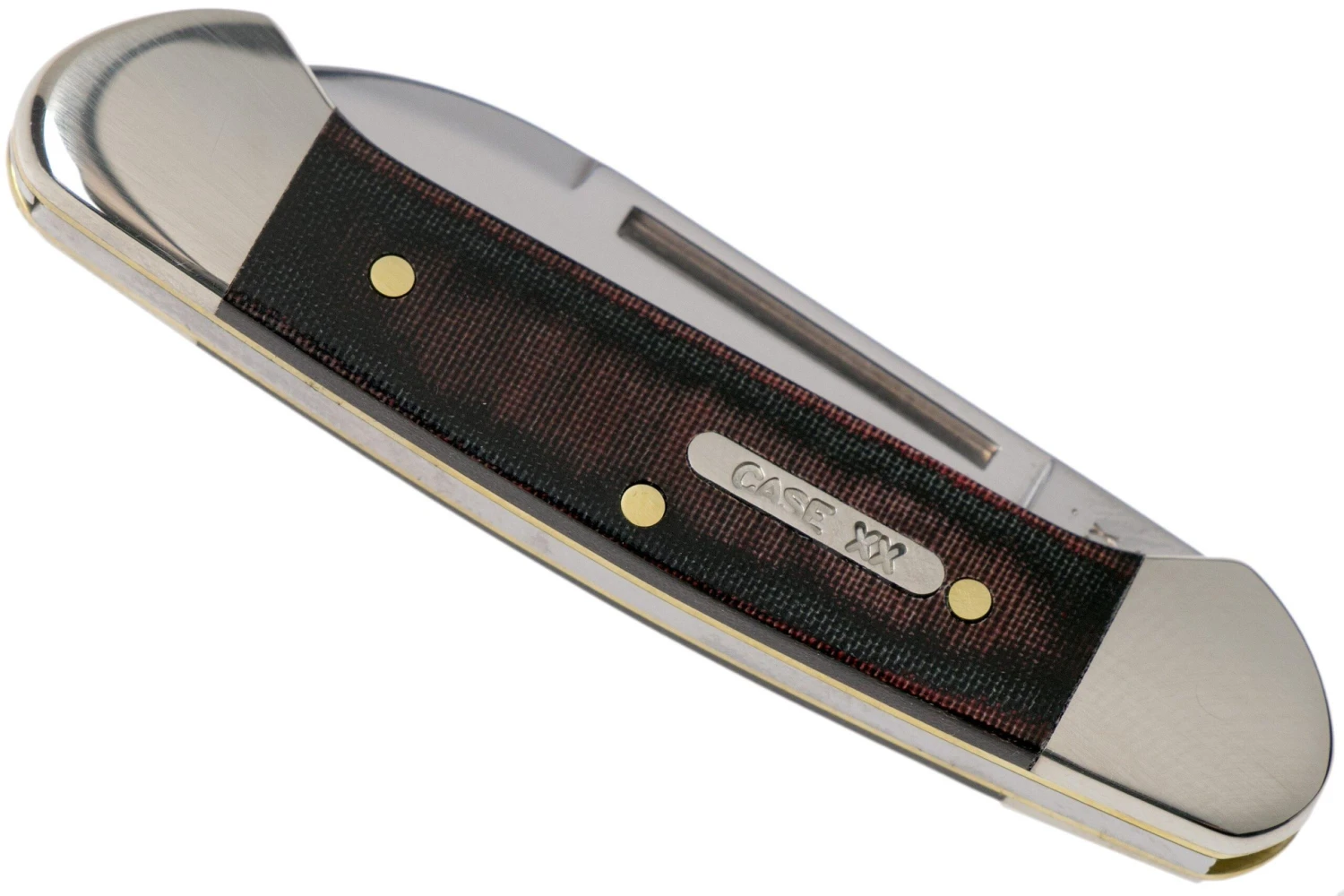 Case Baby Butterbean Red & Black Micarta, 27854, 102132 SS Couteau De Poche – Image 4
