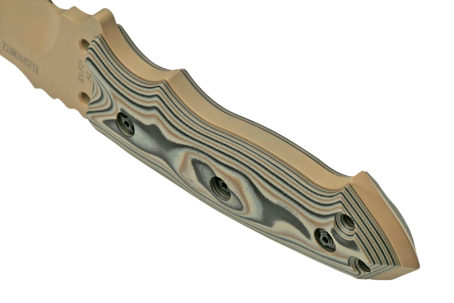 Hogue EX-F01 7" G-Mascus Desert, Acier A2, 35153 Couteau Fixe – Image 4