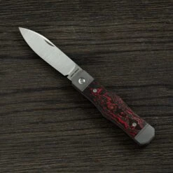 Jack Wolf Vampire Jack VAMPI-01-FCLF Fat Carbon Lava Flow Couteau De Poche Slipjoint