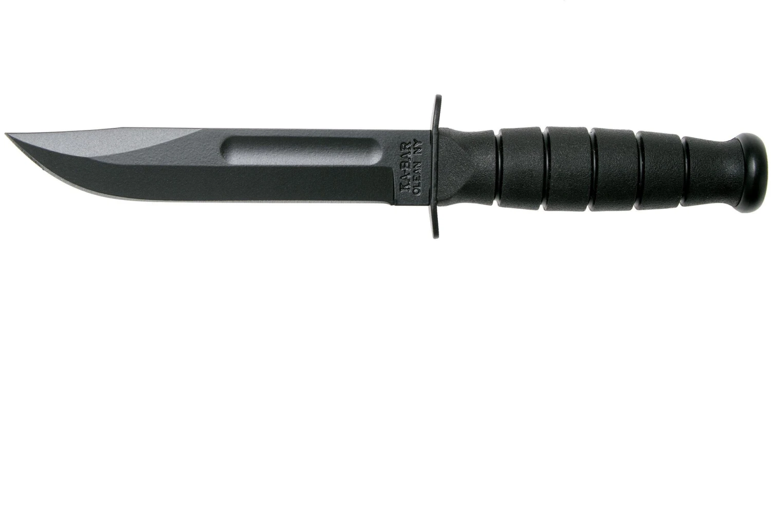 KA-BAR Short 1256, Couteau à Lame Fixe, étui En Cuir