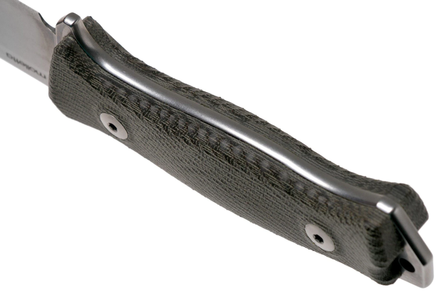 LionSteel M5 CPM 3V, Green Canvas Micarta, Knivesandtools Exclusive Couteau De Survie – Image 4