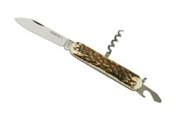 Mercury Multi-Tool Knife 913-3ADC Stag, 3 Fonctions, Couteau De Poche