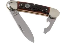 Robert Klaas Beer Canoe 95mm Picked Bone 2506-K-252-BPB Couteau De Poche