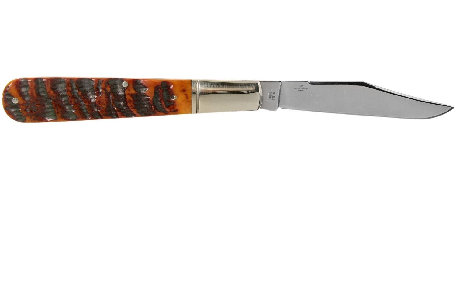 Rough Ryder Ram’s Horn Bone Big Daddy Barlow RR1595 Couteau De Poche – Image 2