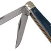 Rough Ryder Mini Trapper Denim RR2187 Carbon Couteau De Poche Slipjoint