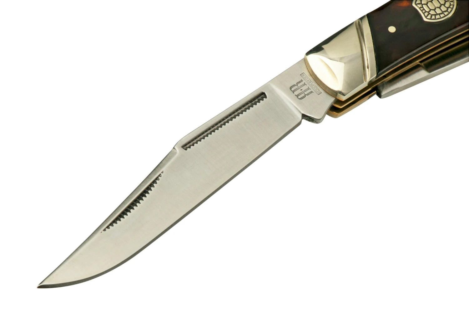 Rough Ryder Imitation Tortoise Trapper, RR2453 Couteau De Poche – Image 3