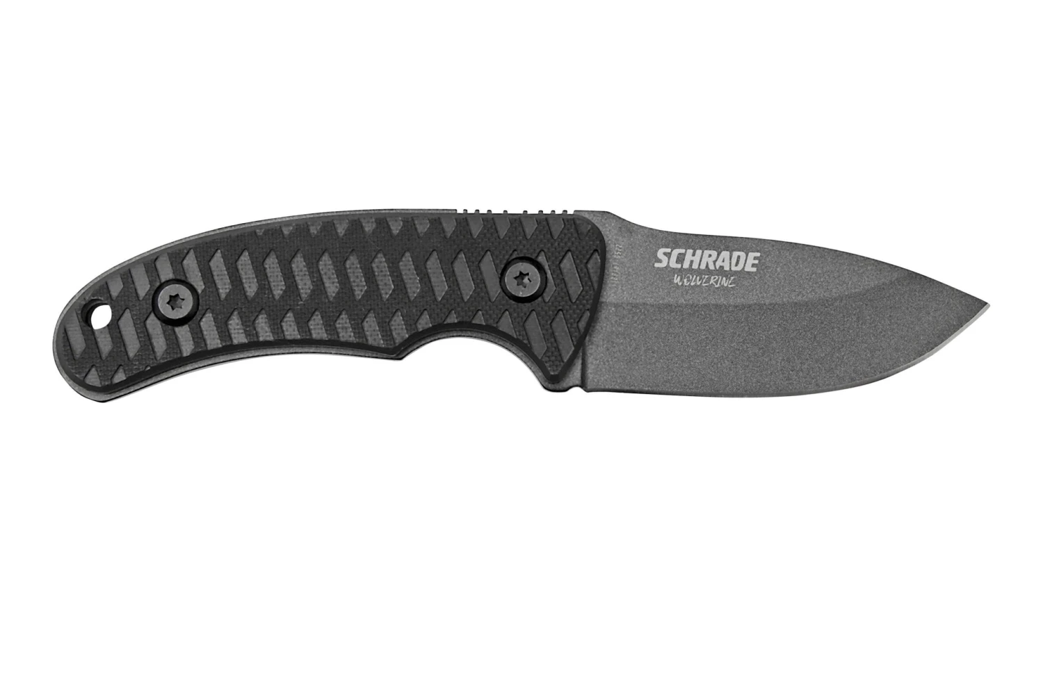 Schrade Wolverine Mini 1182519, Noir, Couteau Fixe – Image 2