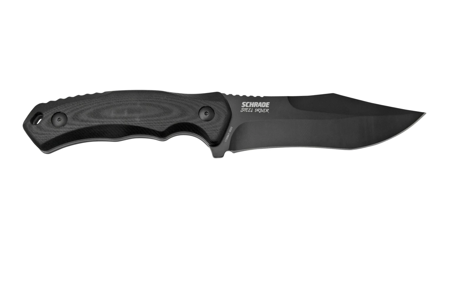 Schrade Steel Driver 1182618, G10 Noir, Couteau Fixe – Image 2