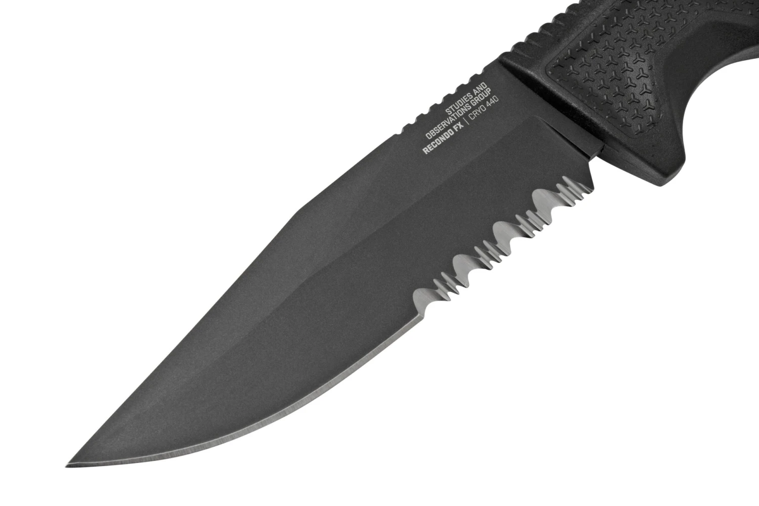 SOG Recondo FX, Black, Partially Serrated 17-22-02-57 Couteau Fixe – Image 3