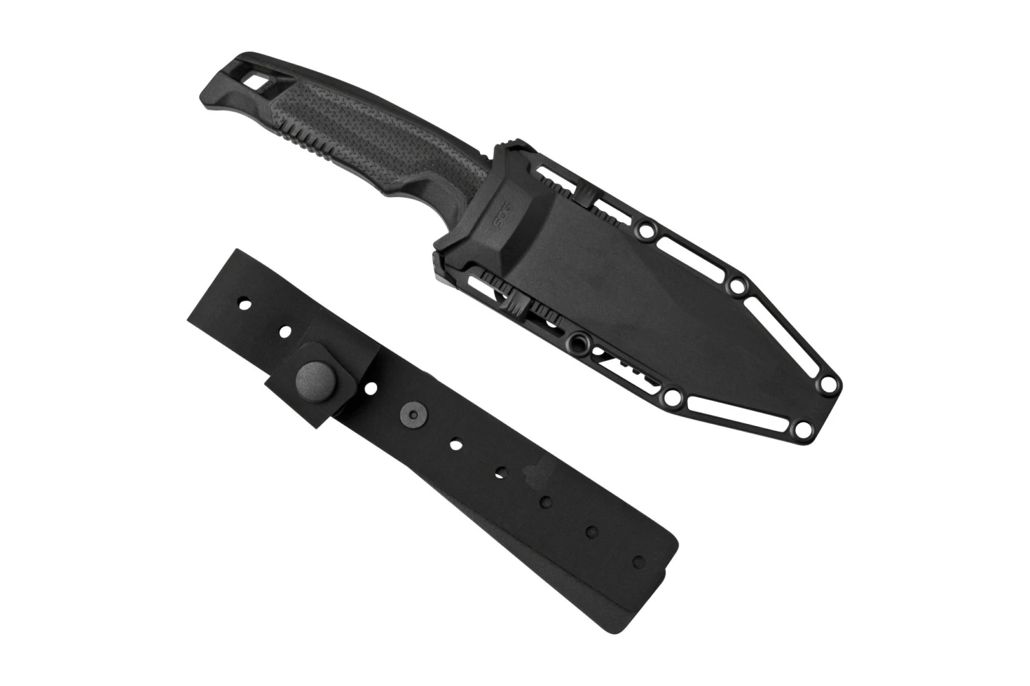 SOG Recondo FX, Black, Partially Serrated 17-22-02-57 Couteau Fixe – Image 6