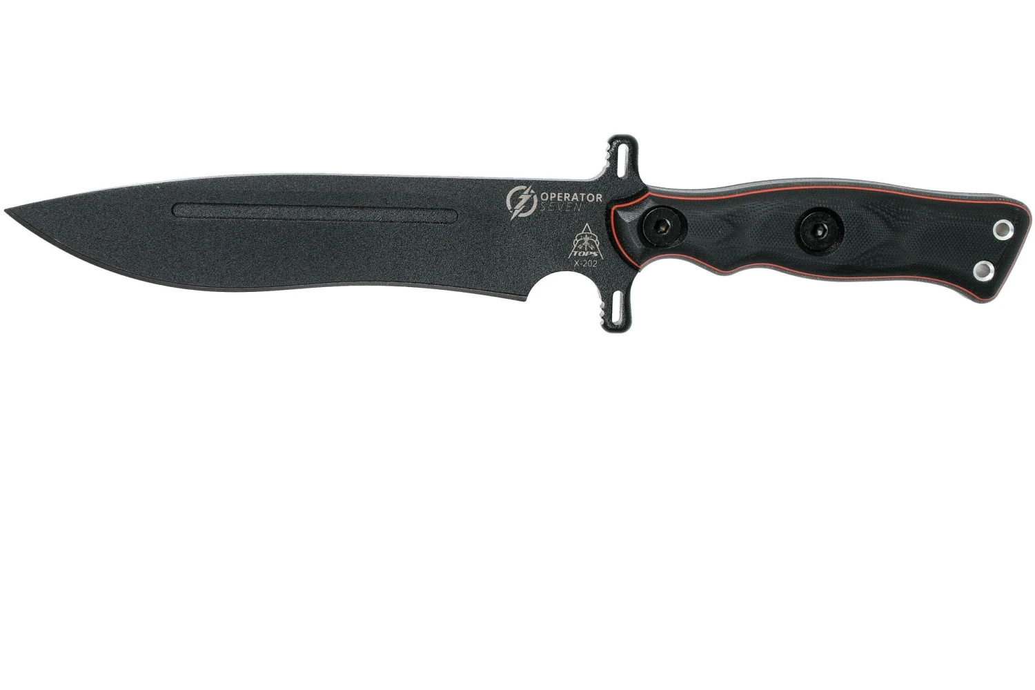 TOPS Knives Operator 7 Blackout Edition OP7-02 Couteau De Survie