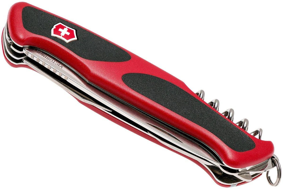 Victorinox RangerGrip 55 Rouge-noir 0.9563.C Couteau Suisse â Image 4