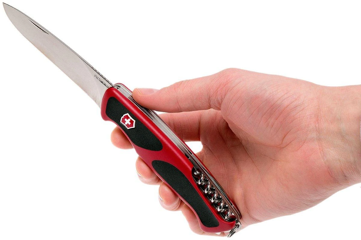 Victorinox RangerGrip 55 Rouge-noir 0.9563.C Couteau Suisse â Image 5