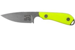 White River Knives M1 Backpacker Pro Yellow G10 Couteau Fixe, étui Kydex